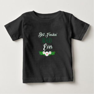 Bestes Freakin' Vater je Vatertag Geschenk Baby T-shirt