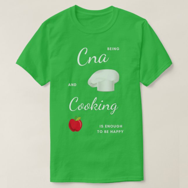 Bestes Funny Gift Idee für Cna 7 T-Shirt (Design vorne)