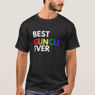 Bestes Gay Uncle Guncle Pride LGBTQ T Shirt