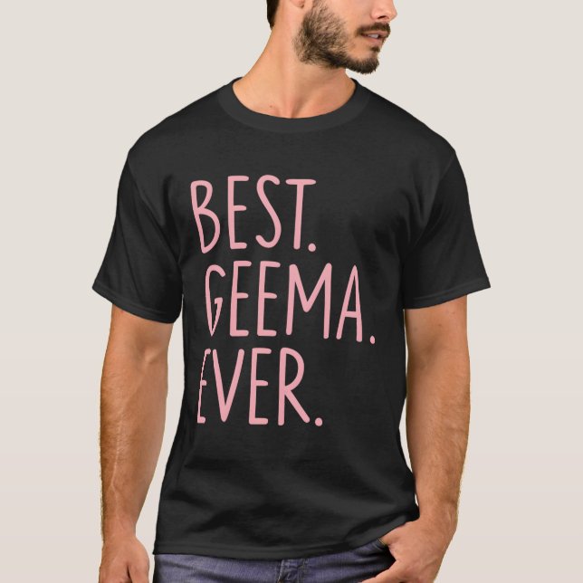 Bestes Geema je T-Shirt (Vorderseite)