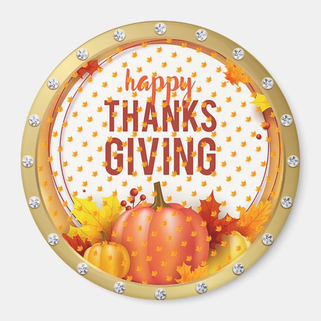 Bestes gemeinnütziges Thanksgiving-Geschenk Magnet (Vorne)