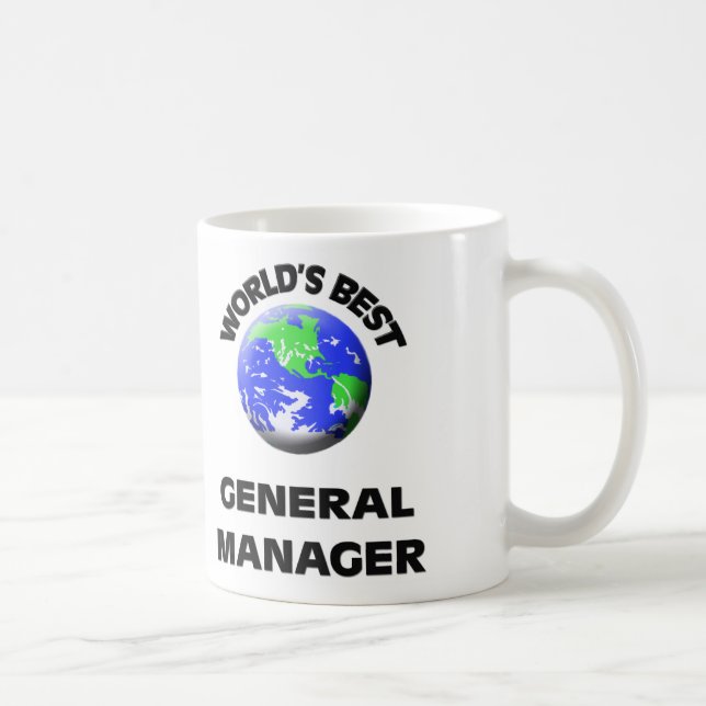 Bestes Generaldirektor der Welt Kaffeetasse (Rechts)