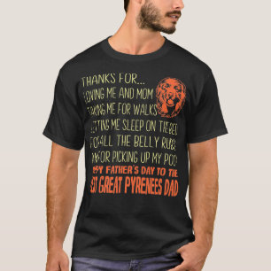 Bestes Geschenk des Vaters in den Pyrenäen T-Shirt