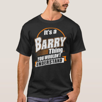 Bestes Geschenk für Barry Barry mit Namen T-Shirt