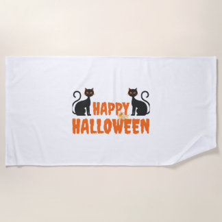 Bestes Geschenk für halloween Happy Hal Strandtuch