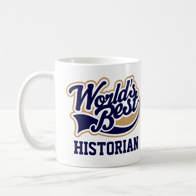 Bestes Geschenk für Historiker Kaffeetasse (Links)