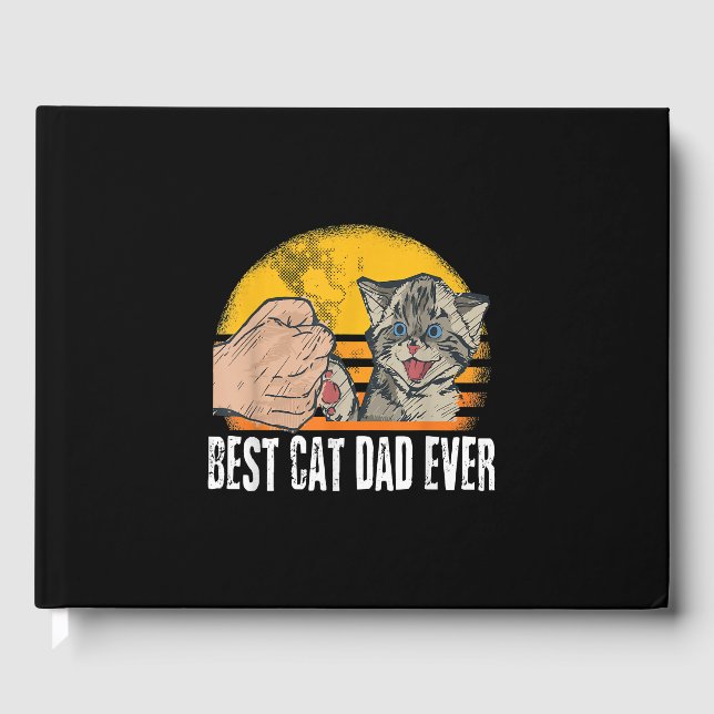 Bestes Geschenk für Lover Cat | Funny Cat Geschenk Gästebuch (Vorderseite)