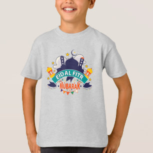 Bestes Geschenk für Muslime - Eid Al-Fitr Al Mubar T-Shirt