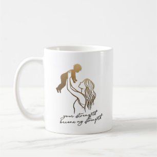 Bestes Geschenk für Mütter - am Muttertag, Geburts Kaffeetasse