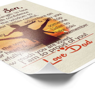 Bestes Geschenk für Son   Zu meinen Son-Zitaten Fotodruck