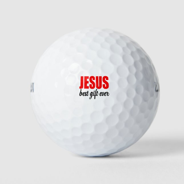 Bestes Geschenk Golfball (Vorderseite)