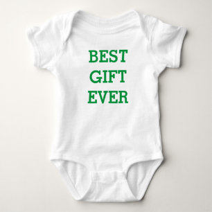 Bestes Geschenk je - Baby Jersey Bodysuit Strampler