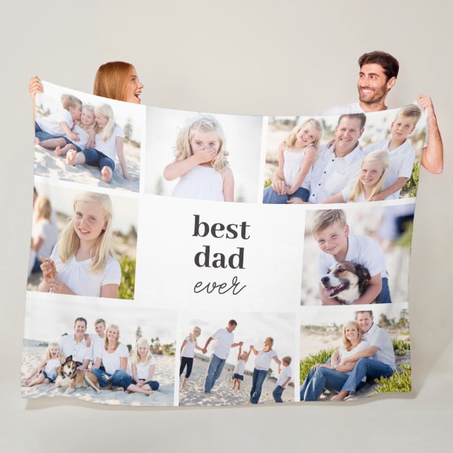 Bestes Geschenk Personalisierte Farbe Foto Blanken Fleecedecke (Beispiel)