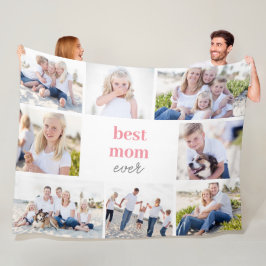 Bestes Geschenk Personalisierte Farbe Foto Blanken Fleecedecke