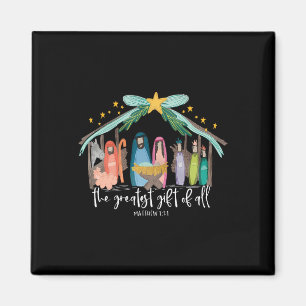 Bestes Geschenk von allen Jesus Weihnachten Christ Magnet