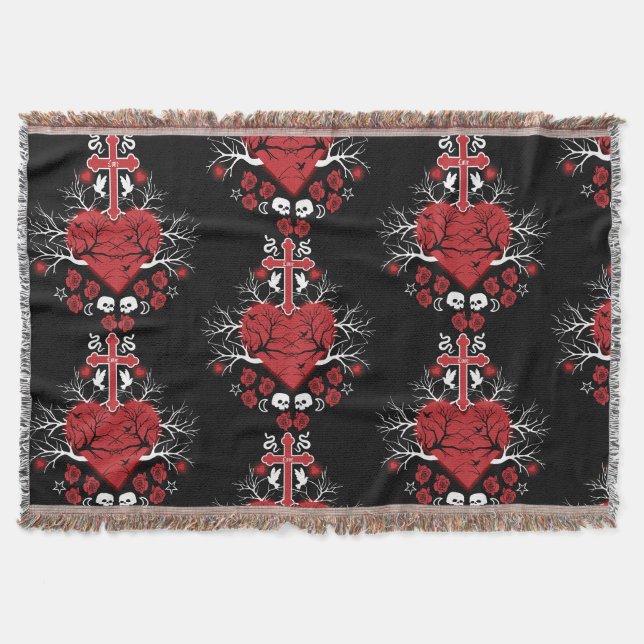 Bestes gotisches Geschenkzubehör Decke (Vorderseite)