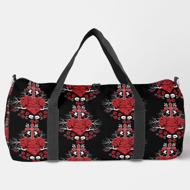 Bestes gotisches Geschenkzubehör Duffle Bag (Vorderseite)