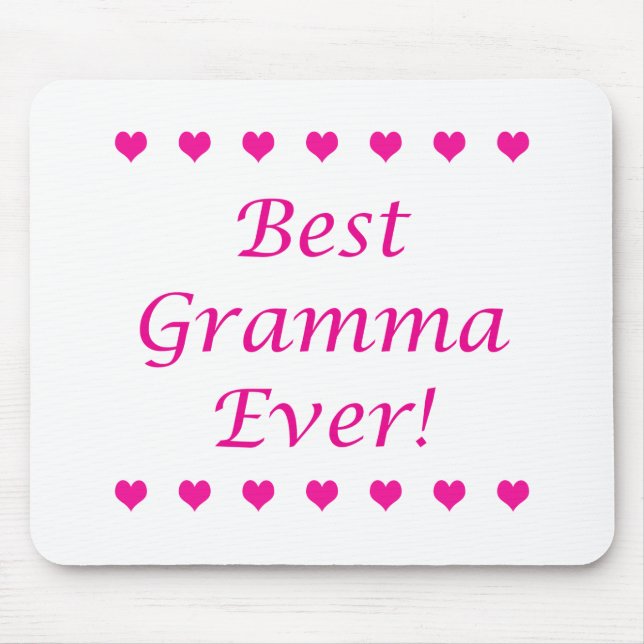 Bestes Gramma je Mousepad (Vorne)