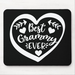 Bestes Grammy-je-Herz-Design Mousepad
