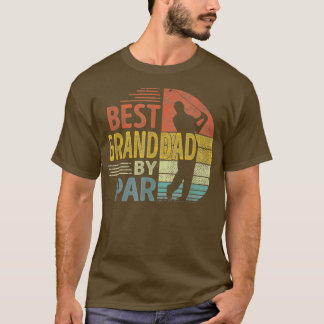 Bestes Granddad by Par Father39s Day Golf Geschenk T-Shirt