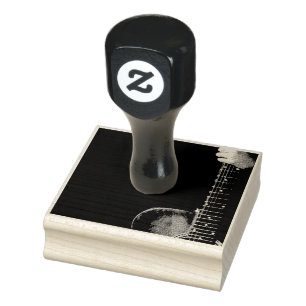 Bestes Guitarist-Geschenk Gummistempel