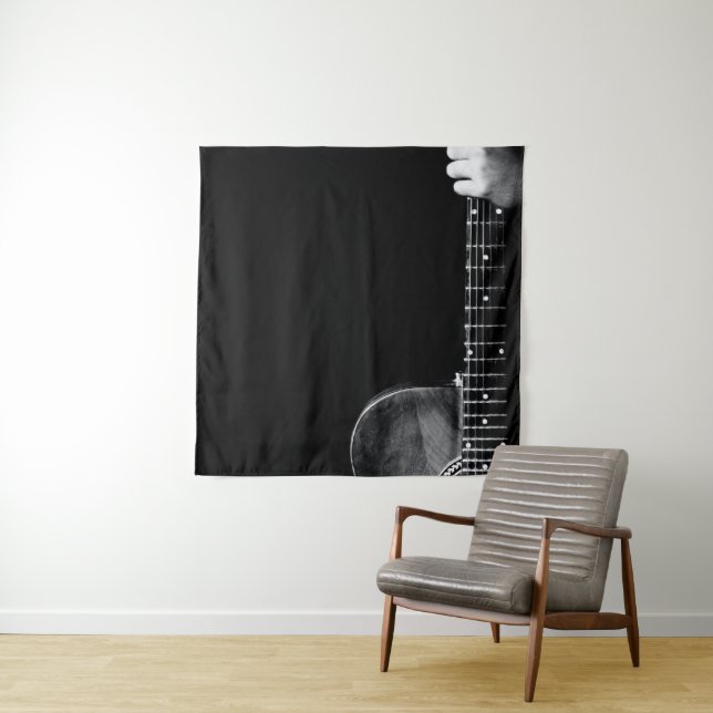 Bestes Guitarist-Geschenk Wandteppich (Beispiel)