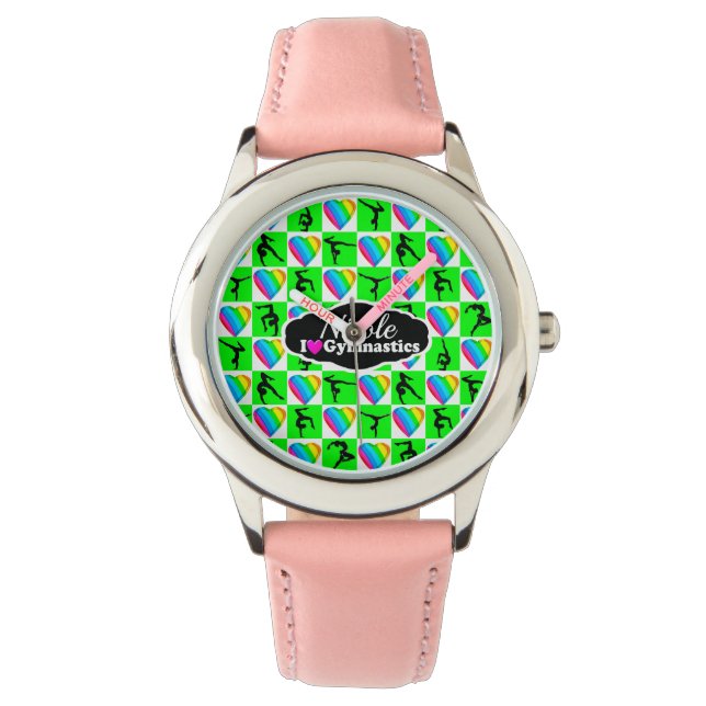 BESTES GYMNAST-DESIGN ARMBANDUHR (Vorderseite)