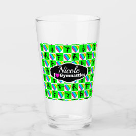 BESTES GYMNAST-DESIGN GLAS