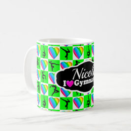 BESTES GYMNAST-DESIGN KAFFEETASSE