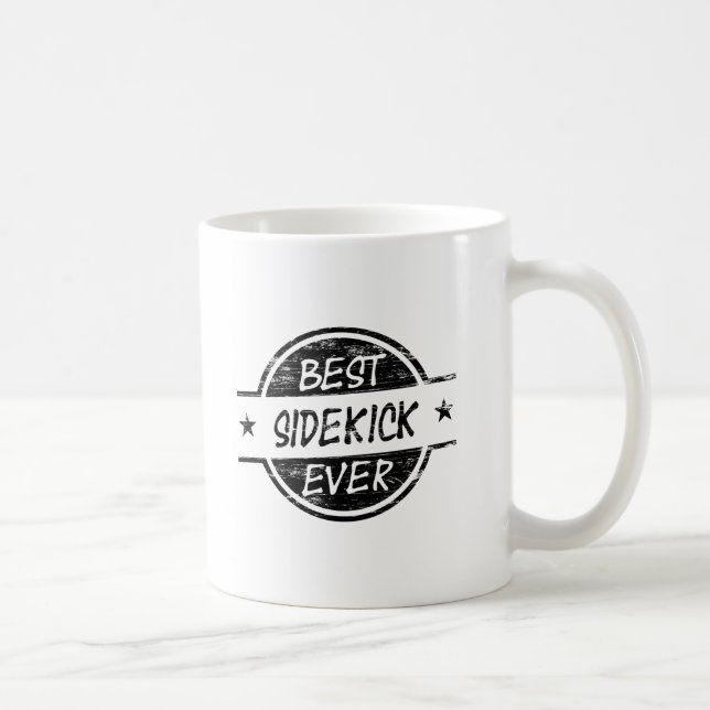 Bestes Handlanger-überhaupt Schwarzes Kaffeetasse (Rechts)