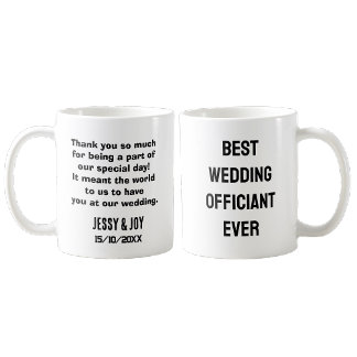 Bestes Hochzeitsoffizier Ever Funny Newlywed Gesch Kaffeetasse