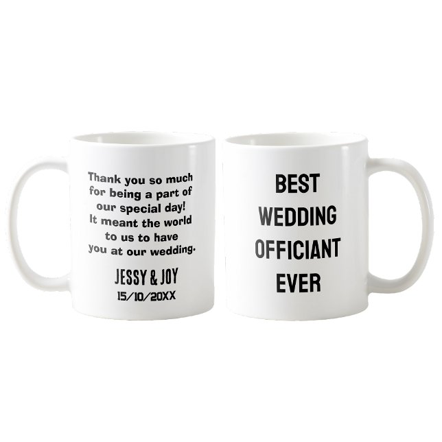 Bestes Hochzeitsoffizier Ever Funny Newlywed Gesch Kaffeetasse (Mug)