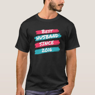Bestes Husband seit 8. Hochzeitstag 2016 T-Shirt