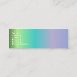 Bestes in der Show-Visitenkarte Mini Visitenkarte