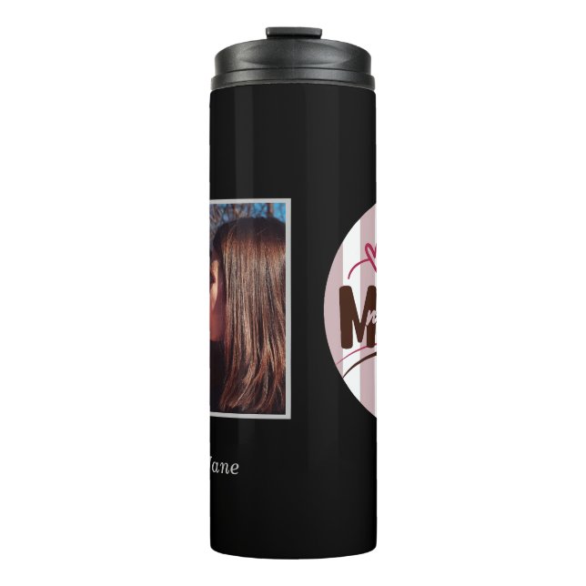 Bestes individuell anpassbares Strickkreislauf-Fot Thermosbecher (Vorderseite)