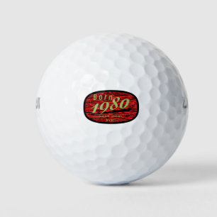 Bestes Jahr 1980 Golfball