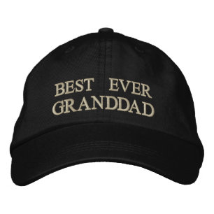 Bestes jemals Granddad besticktes Geschenk Bestickte Kappe