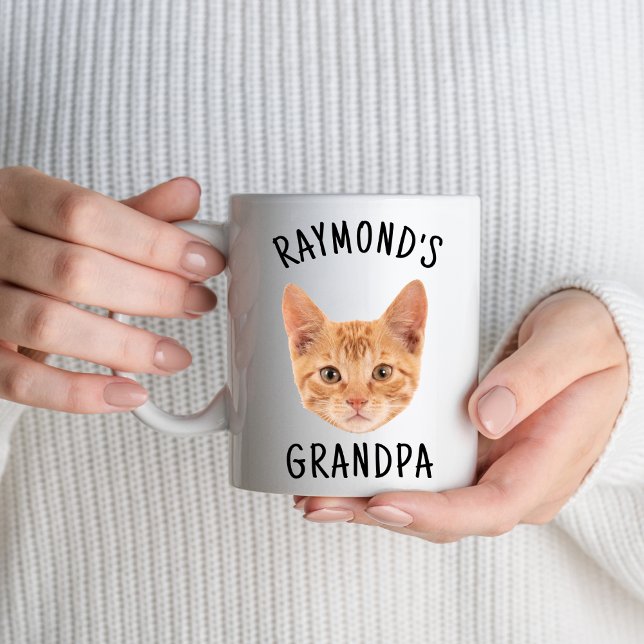 Bestes Katzen-Grandpa-Geschenk für Katze Lover Bes Tasse (Von Creator hochgeladen)
