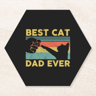 Bestes Katzendaddy Aller Zeiten T-Shirt Lustiges K Untersetzer