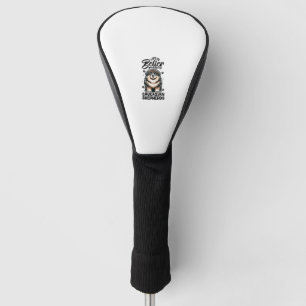 Bestes Leben bei einem kaukasischen Schäferhund Golf Headcover