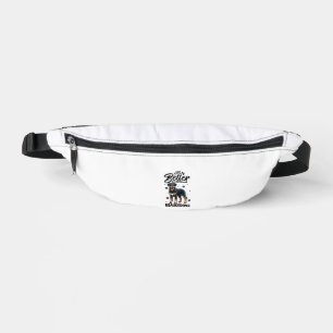 Bestes Leben mit Beauce Sheepdog Bauchtasche
