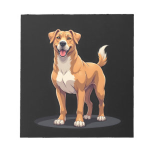 Bestes Leben mit Dogo Canario Langarm T-Shirt Notizblock