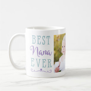 Bestes lila aquamarines kundenspezifisches Foto Kaffeetasse