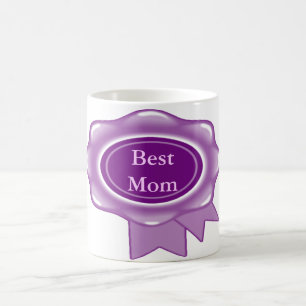 Bestes lila Preisband Montages Tasse