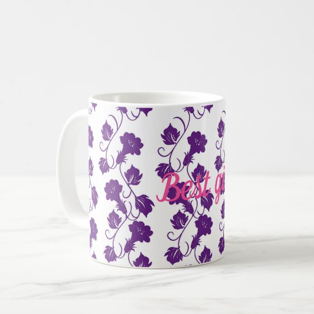 Bestes Mädchen Kaffeetasse (Vorderseite Links)