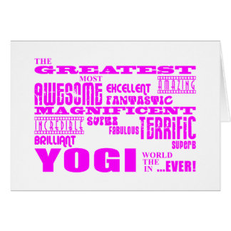 Bestes Mädchenyogis-Yoga: Rosa bestster Yogi