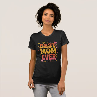 Bestes Mama Aller Zeiten Boho Blumen T-Shirt