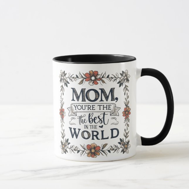 Bestes Mama-Geschenk Tasse (Rechts)