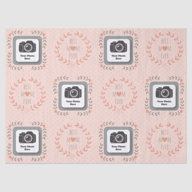 Bestes Mama-überhaupt Seidenpapier (Vorderseite)