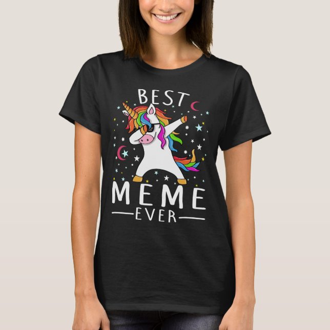 Bestes meme, das überhaupt Unicorn-T - Shirt (Vorderseite)